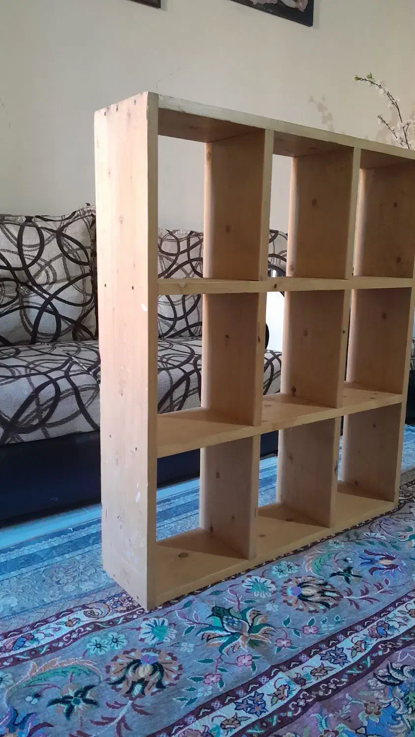 کتاب خانه وشلف چوبی|کتابخانه، شلف، قفسه‌های دیواری|محمدیه-قزوین, |دیوار