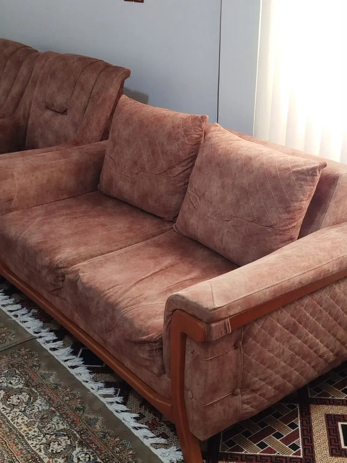 مبل راحتی ۷ نفره|مبلمان خانگی و میز عسلی|ساری, |دیوار