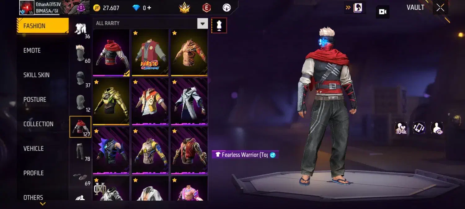 اکانت فری فایر|کنسول، بازی ویدئویی و آنلاین|شیراز, دشت چنار|دیوار