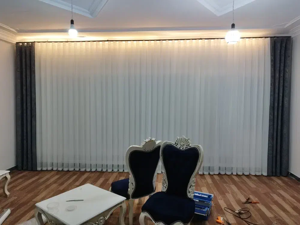 پرده آماده فروش اقساطی ۷ ماهه|پرده، رانر، رومیزی|اصفهان, شهشهان|دیوار