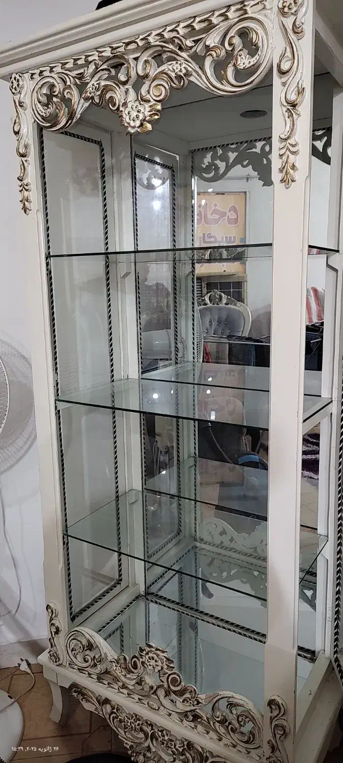 بوفه سفید|بوفه، ویترین، کنسول|زرگرشهر, |دیوار