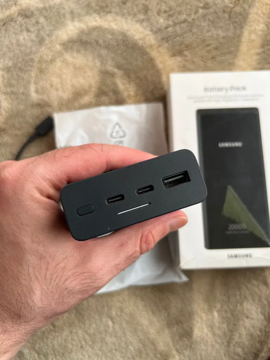 فروش پاور بانک سامسونگsuper fast charging 20000|لوازم جانبی موبایل و تبلت|آستارا, |دیوار