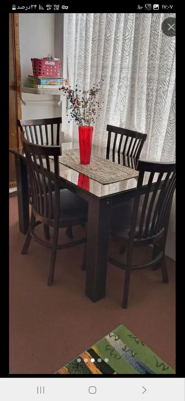 میز ناهار خوری|میز و صندلی غذاخوری|بهشهر, |دیوار