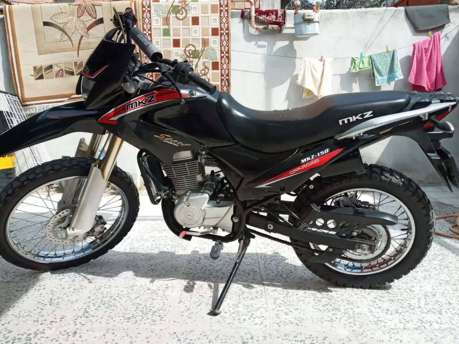 فروش موتور ترل ام کازد مدل ۹۵ پلاک ملی|موتورسیکلت|مینودشت, |دیوار