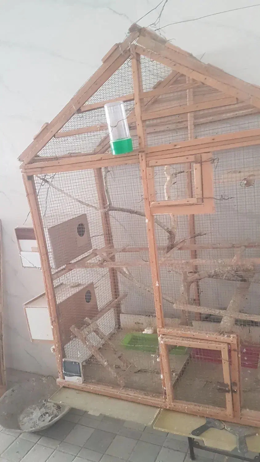 فروش فوری قفس چوبی بزرگ|لوازم جانبی حیوانات|بوشهر, |دیوار