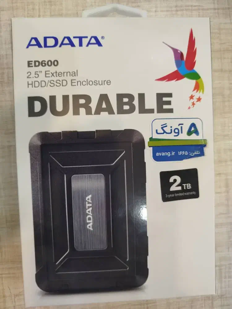 هار اکسترنال ای دیتا ۲ ترابایت با ضمانت ۱۸ ماهه|قطعات و لوازم جانبی رایانه|سیرجان, |دیوار