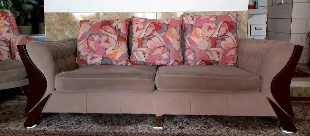 فروش مبل هفت نفره|مبلمان خانگی و میز عسلی|فیروزآباد (فارس), |دیوار