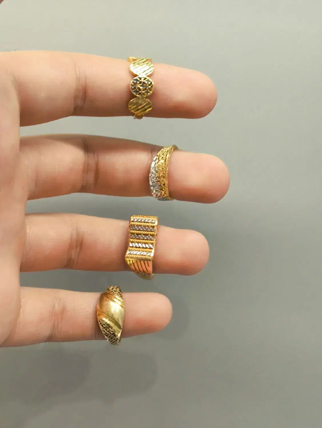 انواع نمونه های مختلف انگشتر مستعمل در حد نو|جواهرات|مشهد, انقلاب|دیوار