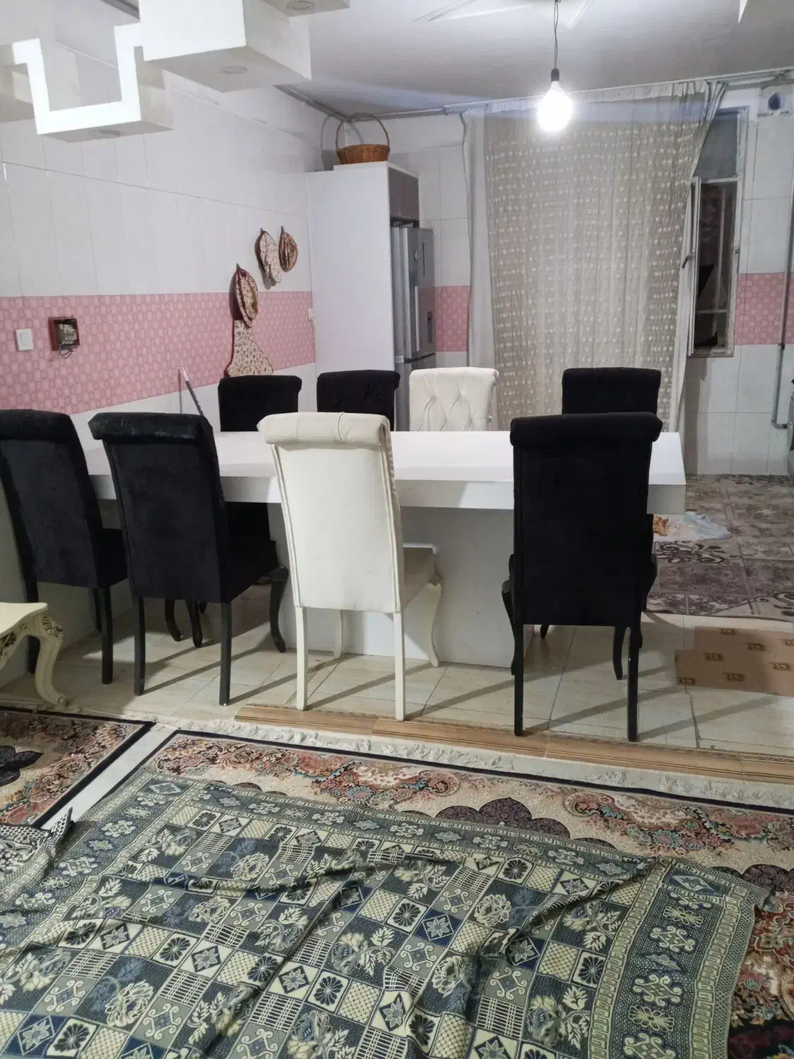 میز۰نهار خوری ۸نفره|میز و صندلی غذاخوری|ماهدشت, |دیوار