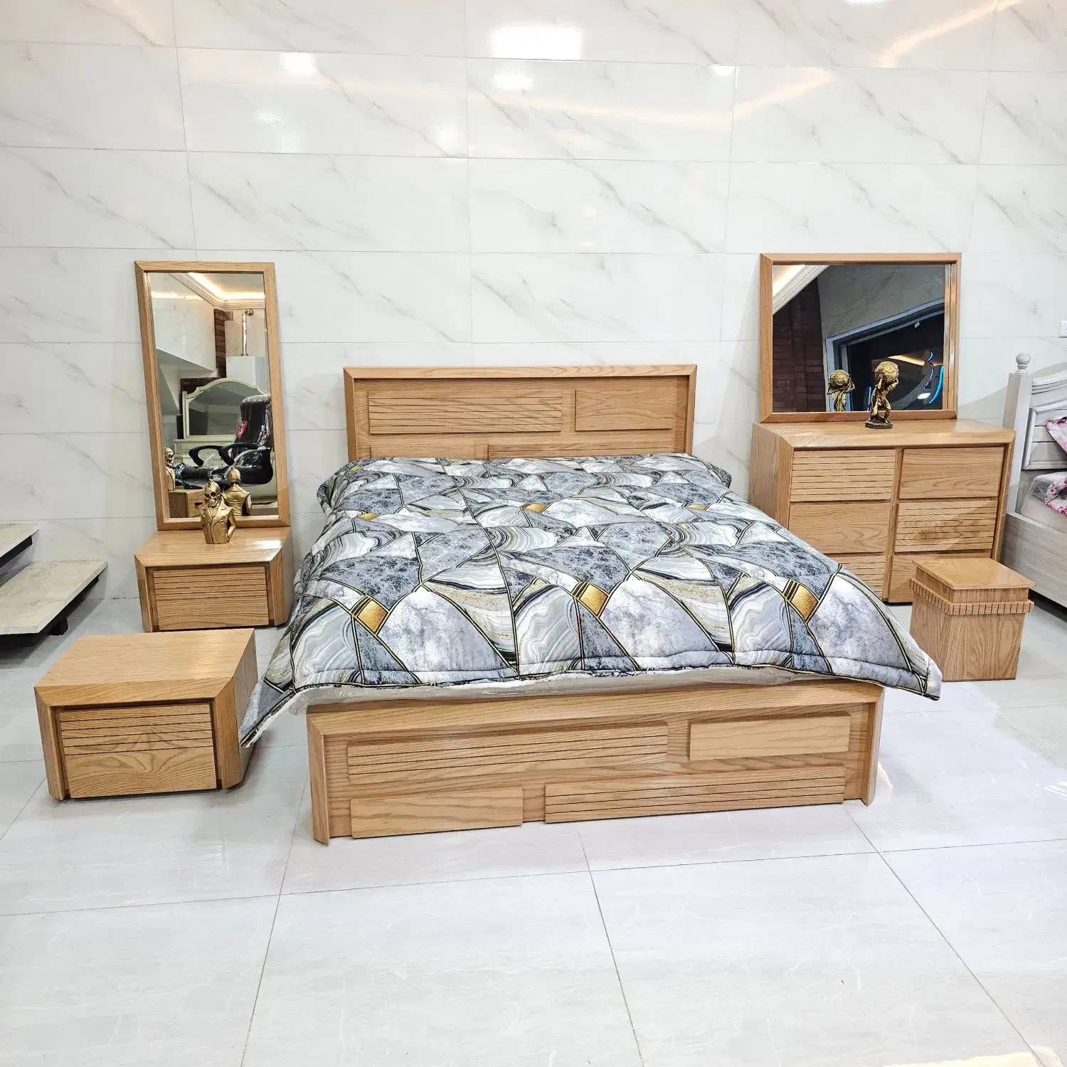 سرویس خواب مدل پازل|تخت و سرویس خواب|مهاباد (آذربایجان غربی), |دیوار