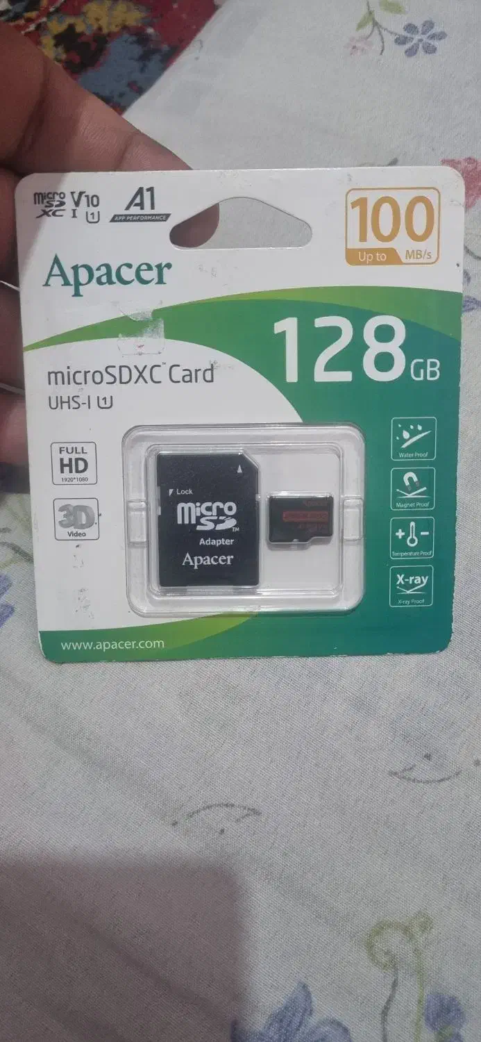 مموری ۱۲۸ پرسرعت Apacer گارانتی تا 1409|لوازم جانبی موبایل و تبلت|شیراز, شریف‌آباد|دیوار