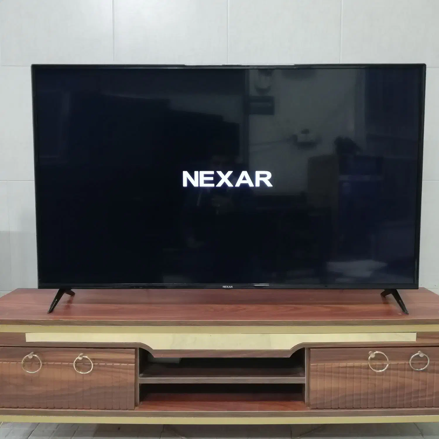 تلویزیون 50 نکسار هوشمند و فورکی استوک|تلویزیون و پروژکتور|یزد, |دیوار