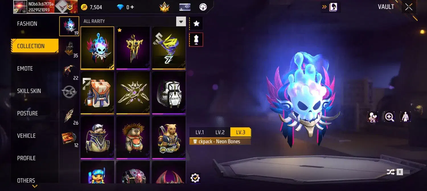 اکانت فیری فایر|کنسول، بازی ویدئویی و آنلاین|مسجد سلیمان, |دیوار