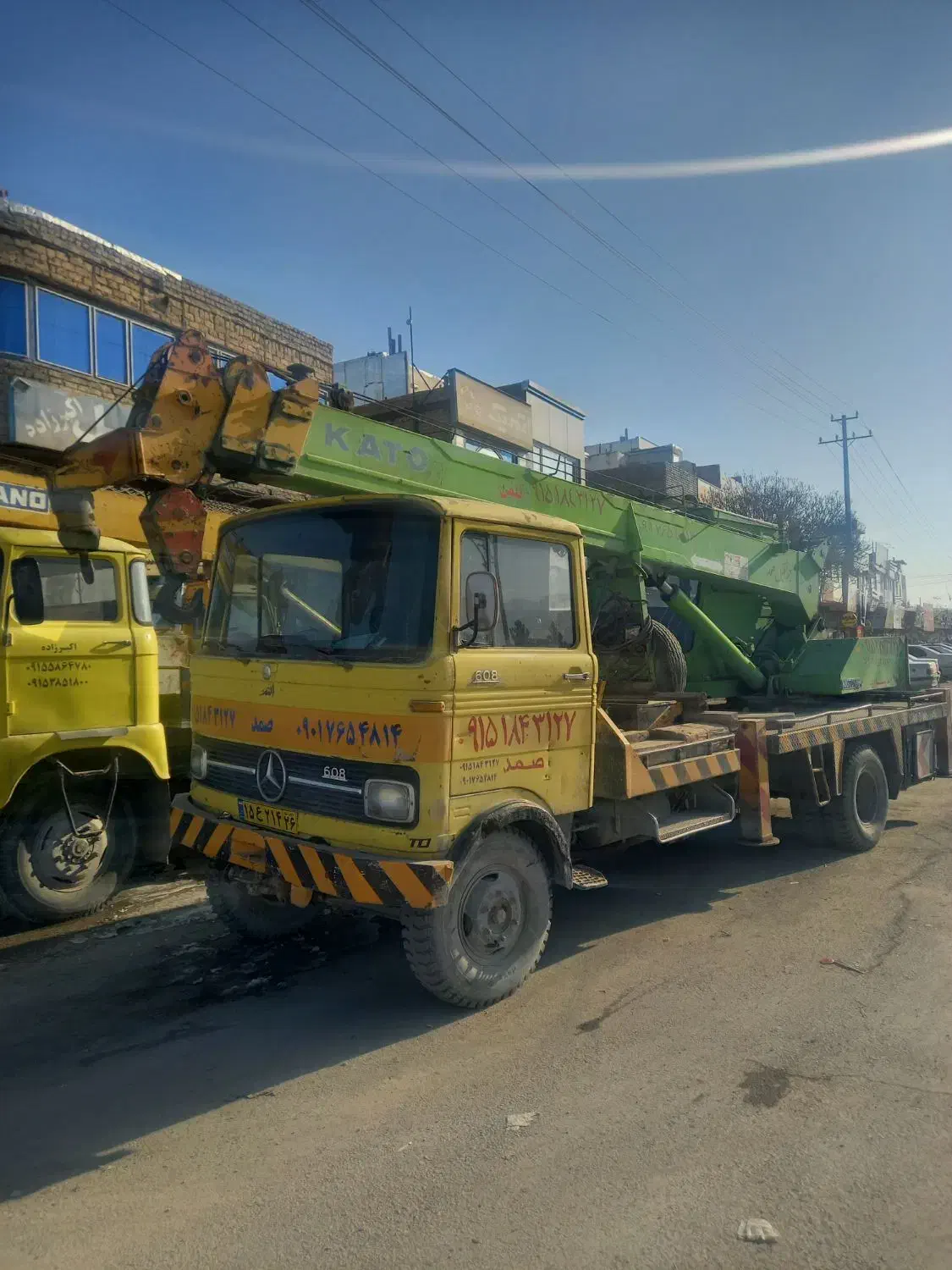 جرثقیل ۷ تن کاتو|خودرو سنگین|شیروان (خراسان), |دیوار