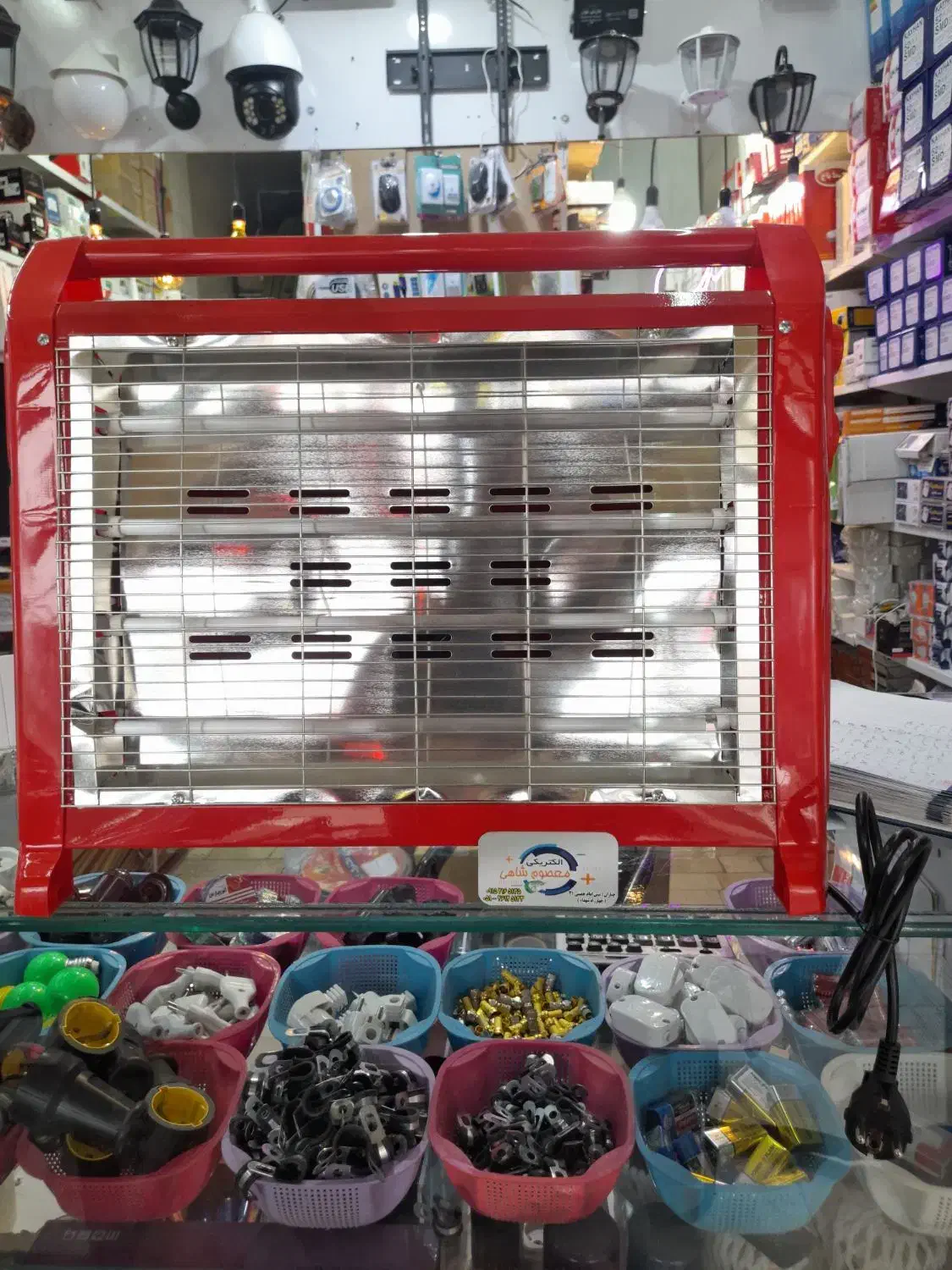 بخاری برقی هیتر برقی|بخاری، هیتر، شومینه|چناران, |دیوار