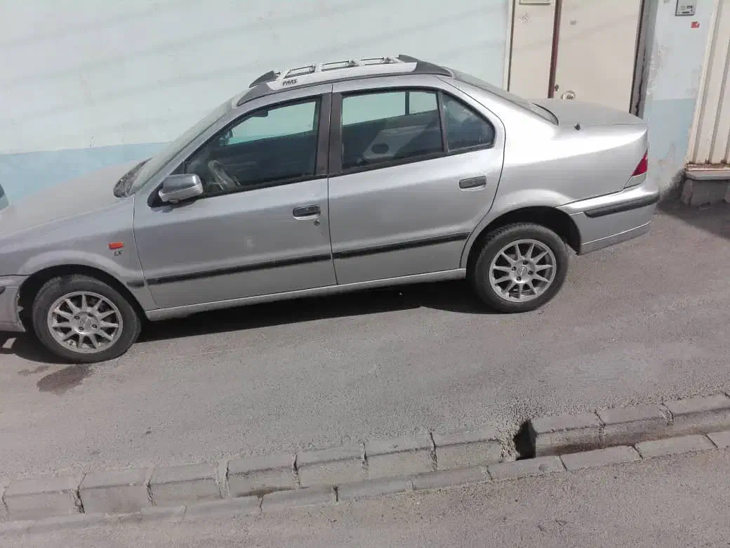 سمند84ال ایکس نقره ای تمام رنگ|خودرو سواری و وانت|تبریز, |دیوار