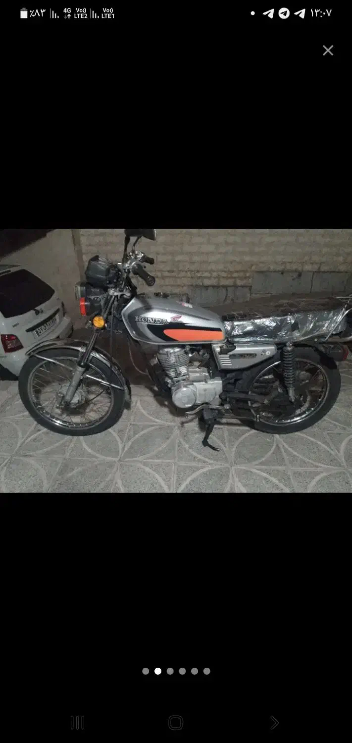 موتورهوندا۱۲۵ سالم|موتورسیکلت|تهران, شهرک ولیعصر جنوبی|دیوار