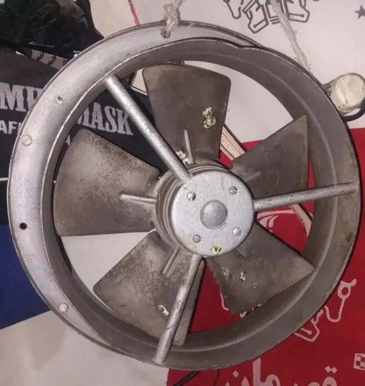 فن سیلندری آکسیال5پره فلزی پرقدرت وکم کارکرد|پنکه و تصفیهکنندهٔ هوا|تهران, وحیدیه|دیوار