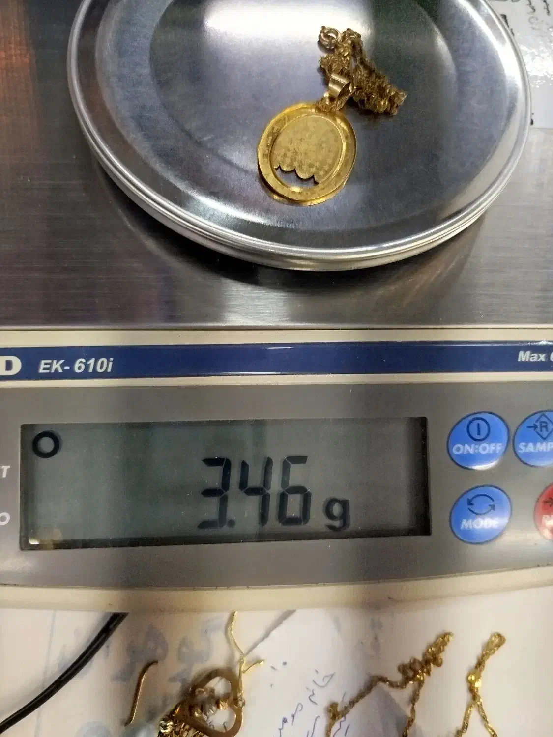 النگو زنجیرپلاک فقط به نرخ تابلو|جواهرات|ملکشاهی, |دیوار