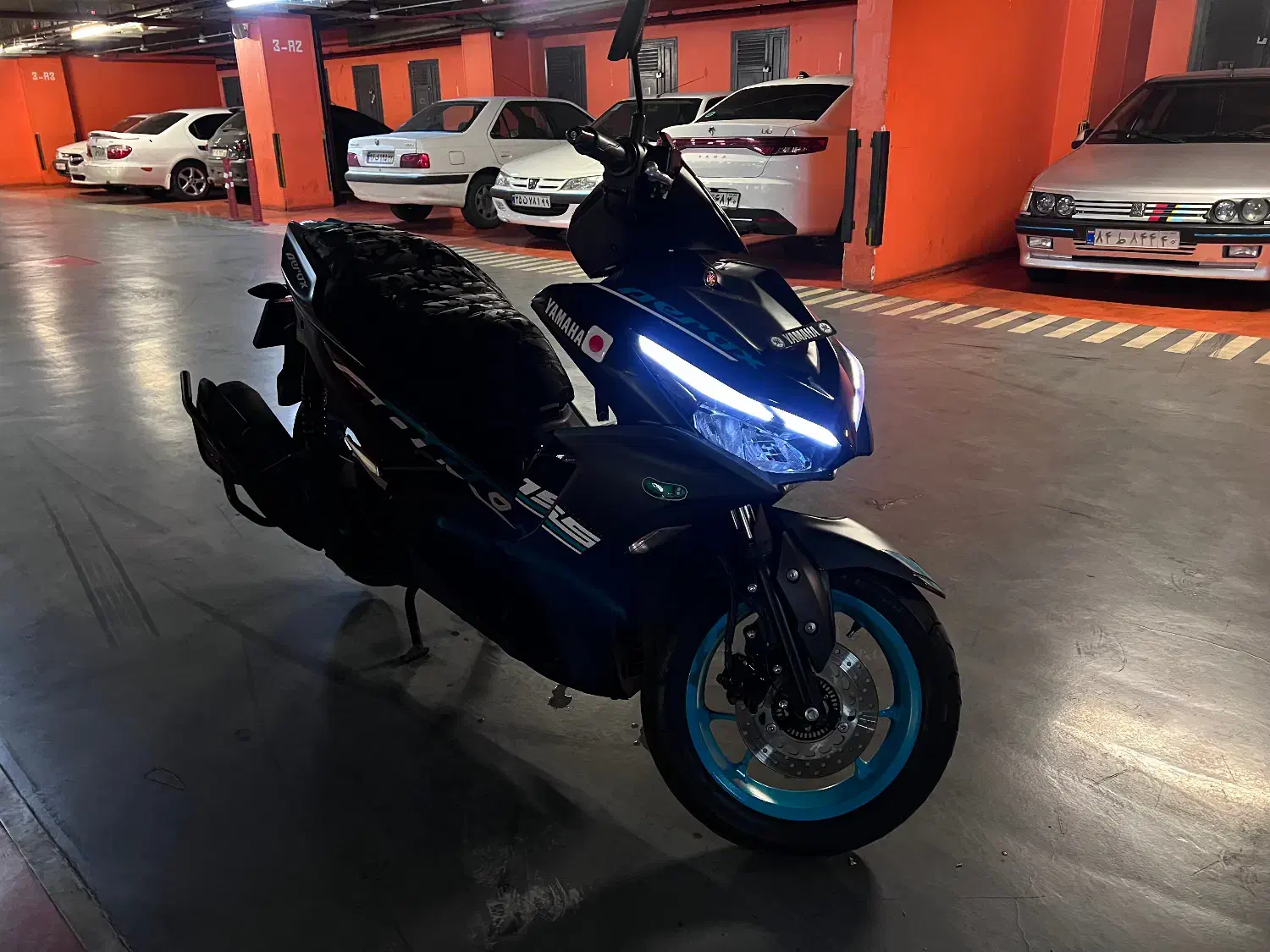 Yamaha Aerox 155|موتورسیکلت|تهران, فردوسی|دیوار