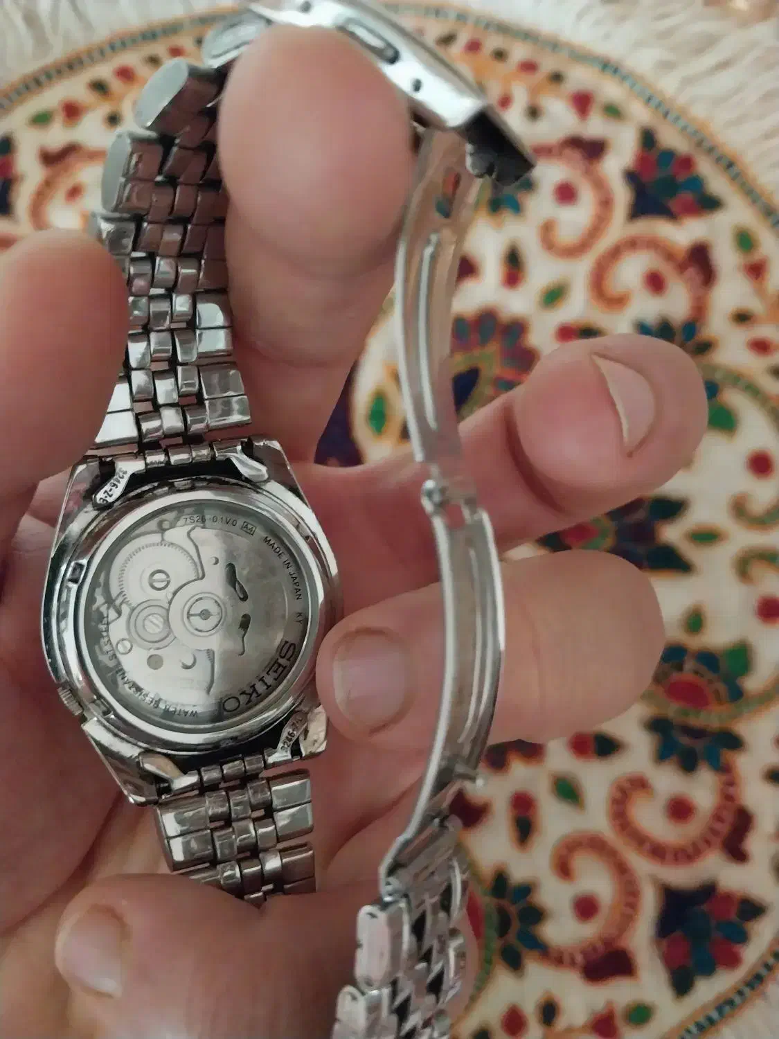 ساعت سیکو اتوماتیک پشت شیشه ای|ساعت|کرمان, |دیوار