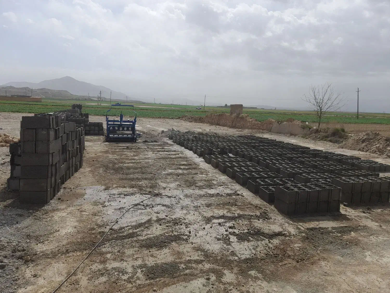 بلوک های ۳خانه ته پر قالب نرو ماده|مصالح و تجهیزات ساختمان|نهاوند, |دیوار