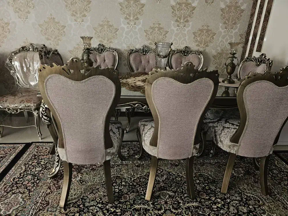 میز غذا خوری ۸ نفره|میز و صندلی غذاخوری|باقرشهر, |دیوار