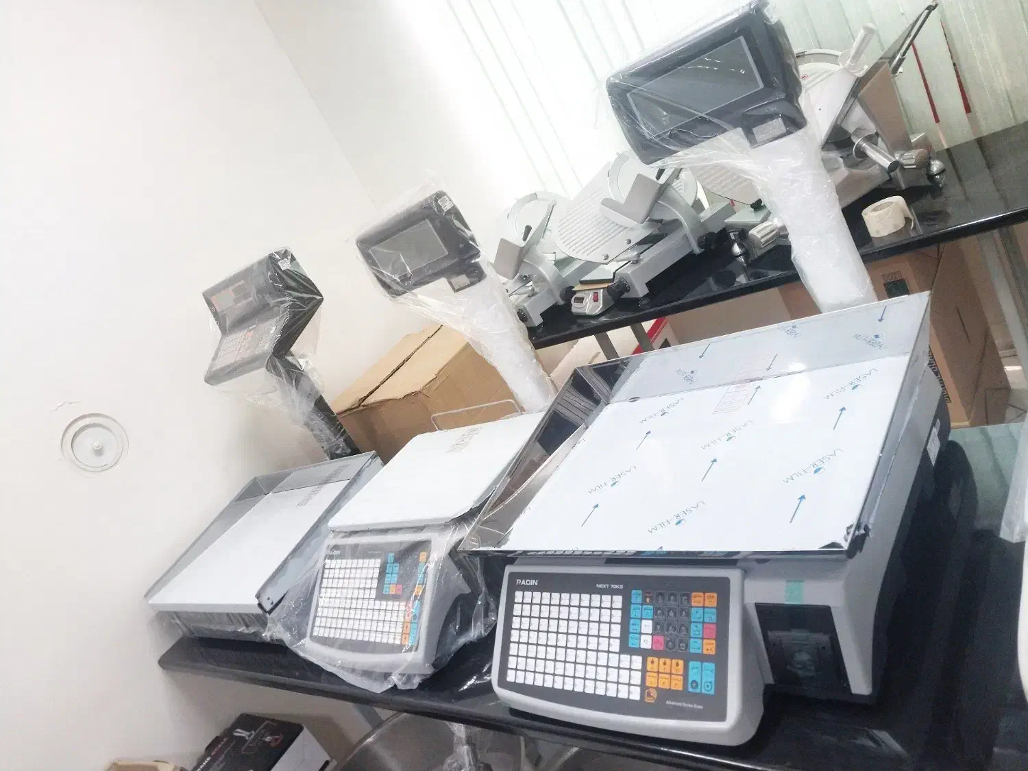 فروش ویژه ترازوهای لیبل‌زن رادین و توزین صدر|فروشگاه و مغازه|تهران, سلسبیل جنوبی|دیوار