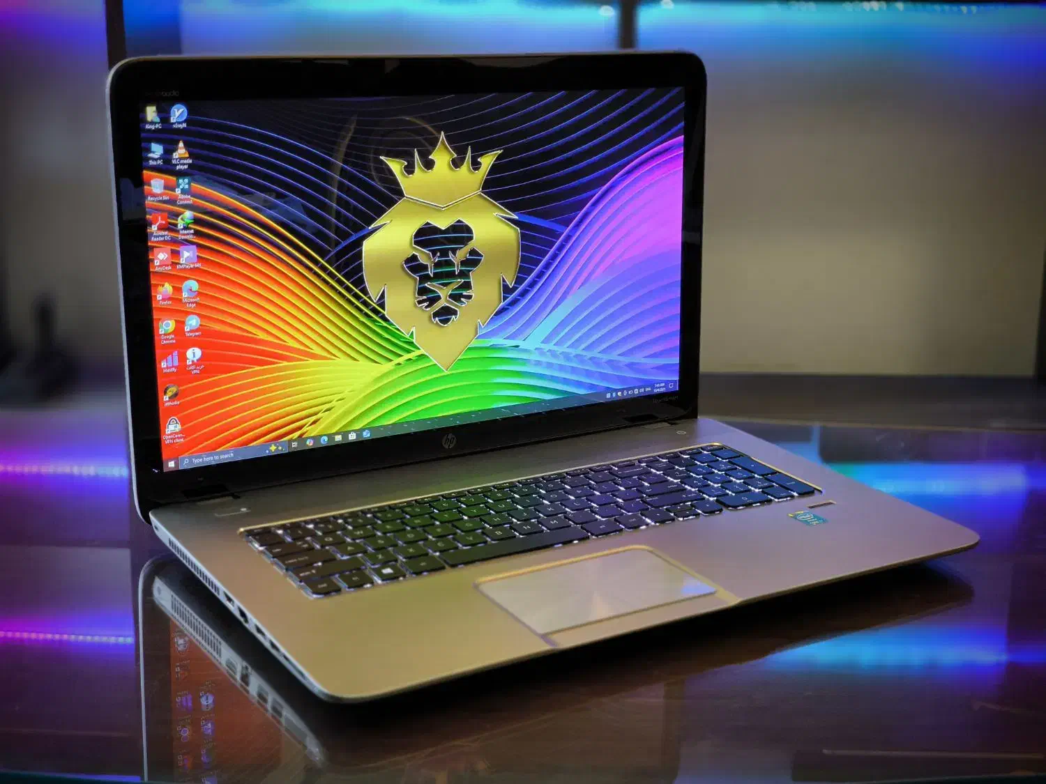 لپتاپ لمسی ۸ هسته ۱۷ اینچ Full HD فول پورت hp|رایانه همراه|تهران, میدان ولیعصر|دیوار