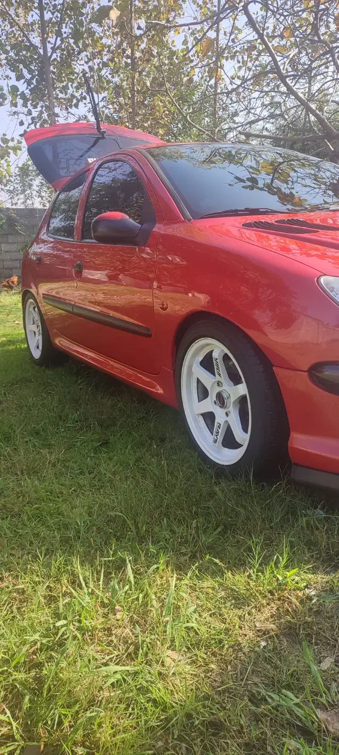 206 تیپ 5 لوازمی|خودرو سواری و وانت|رشت, دیلمان|دیوار