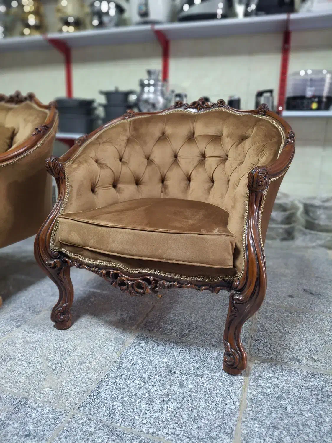 مبل زمرد ایتالیایی|مبلمان خانگی و میز عسلی|اسلامآباد غرب, |دیوار