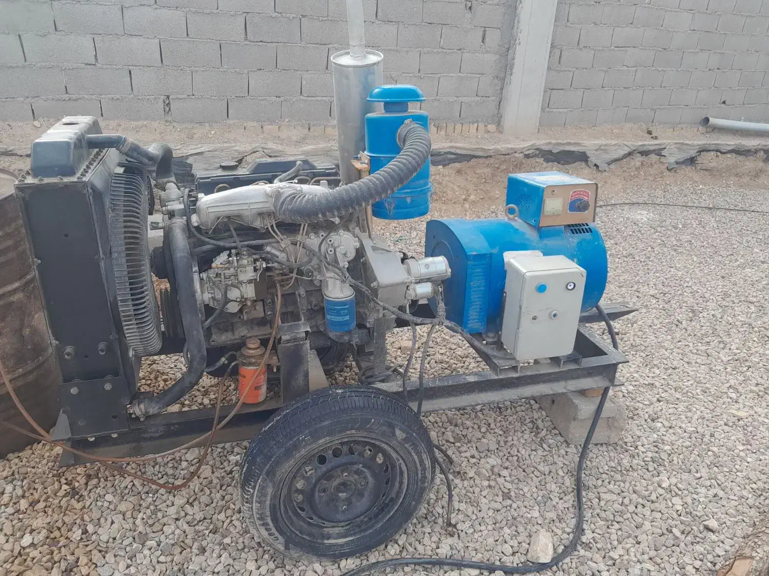 موتور ژنراتور|ماشین‌آلات صنعتی|کالپوش, |دیوار