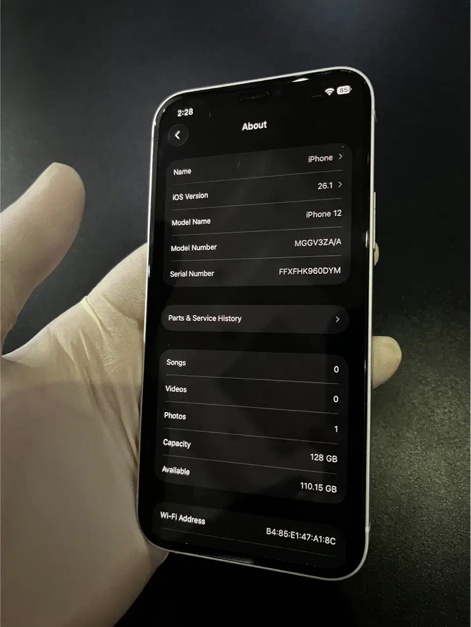 آیفون ۱۲ نرمال ۱۲۸ گیگ ZA|موبایل|رشت, استادسرا|دیوار