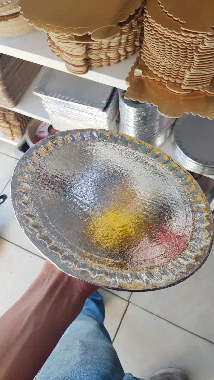 ظرف زیر کیکی|ظروف نگهدارنده، پلاستیکی، یک‌بارمصرف|بندر ترکمن, |دیوار