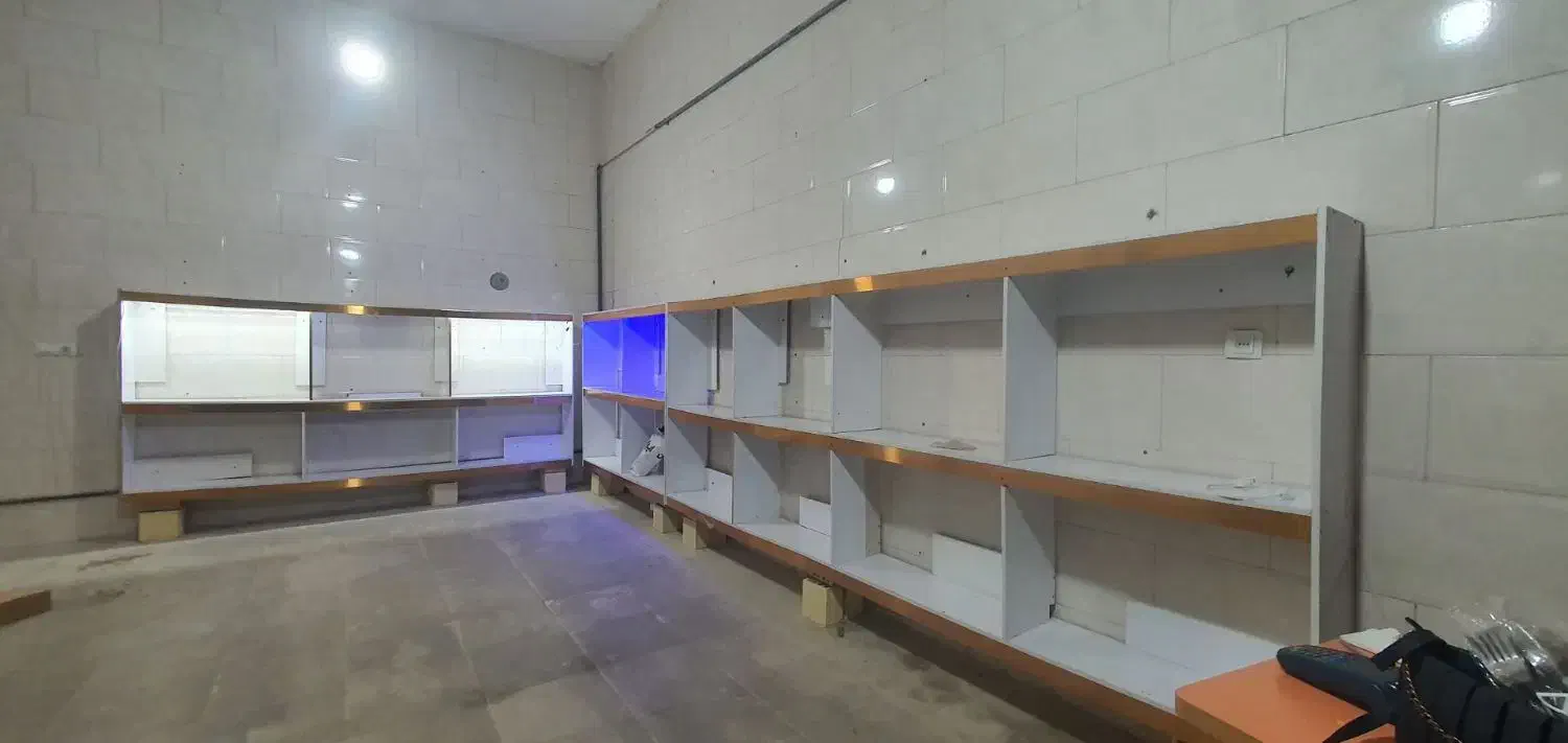 قفسه ام دی اف|کتابخانه، شلف، قفسههای دیواری|خرمآباد, |دیوار