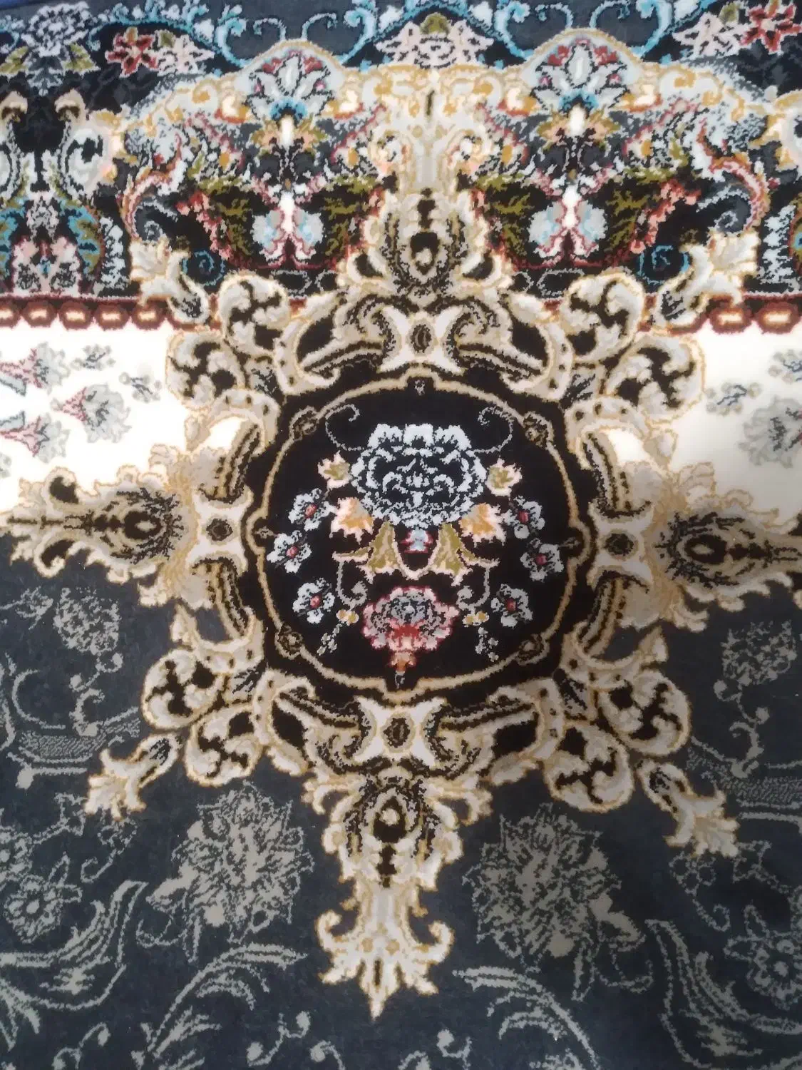 ۴تخته فرش همه جفت هم ۷۰۰شانه اصل نخ آلمان در حدنو|فرش|رباطکریم, نصیرشهر|دیوار