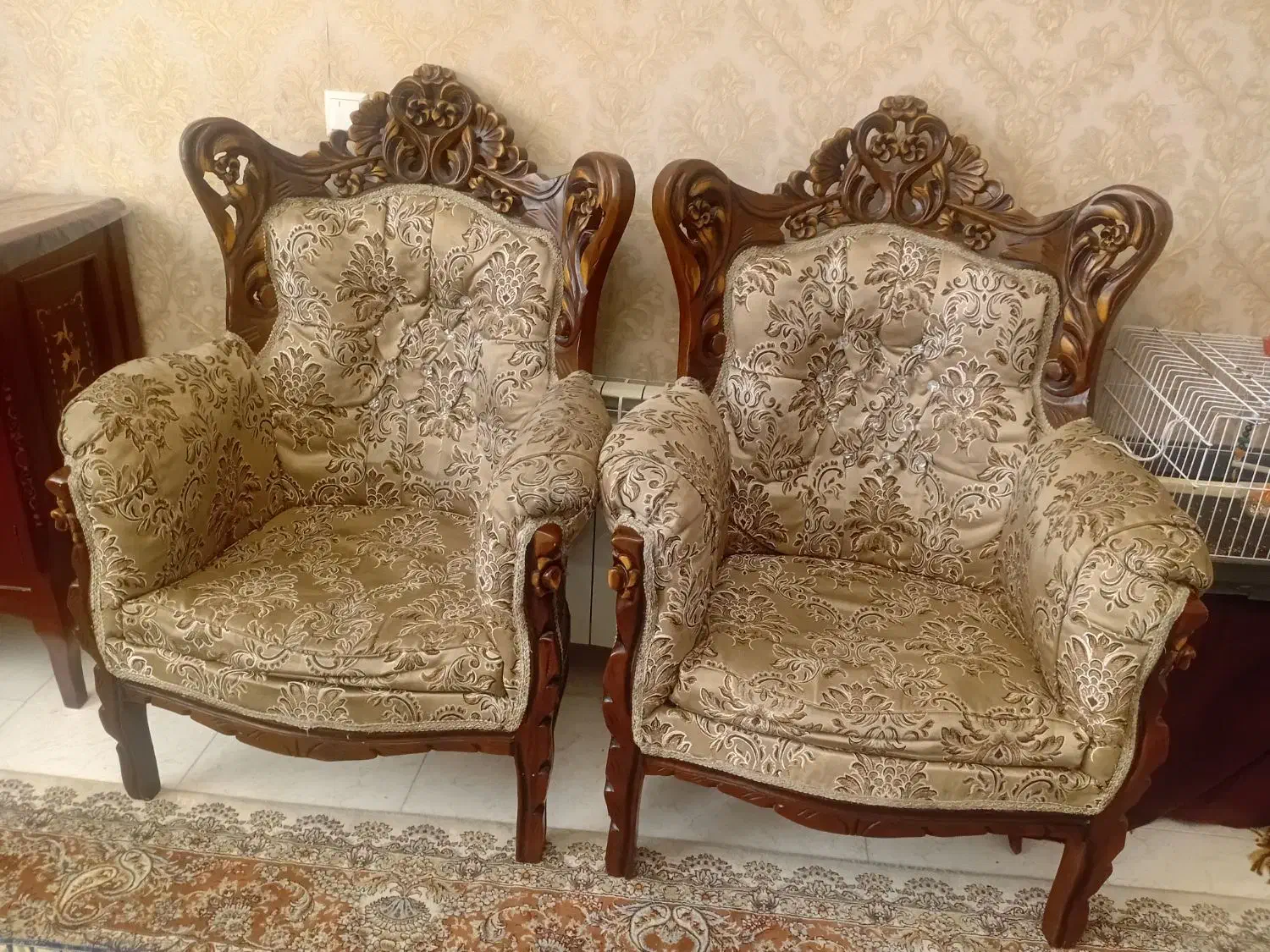 مبل ۷ نفره|مبلمان خانگی و میز عسلی|محمدیه-قزوین, |دیوار