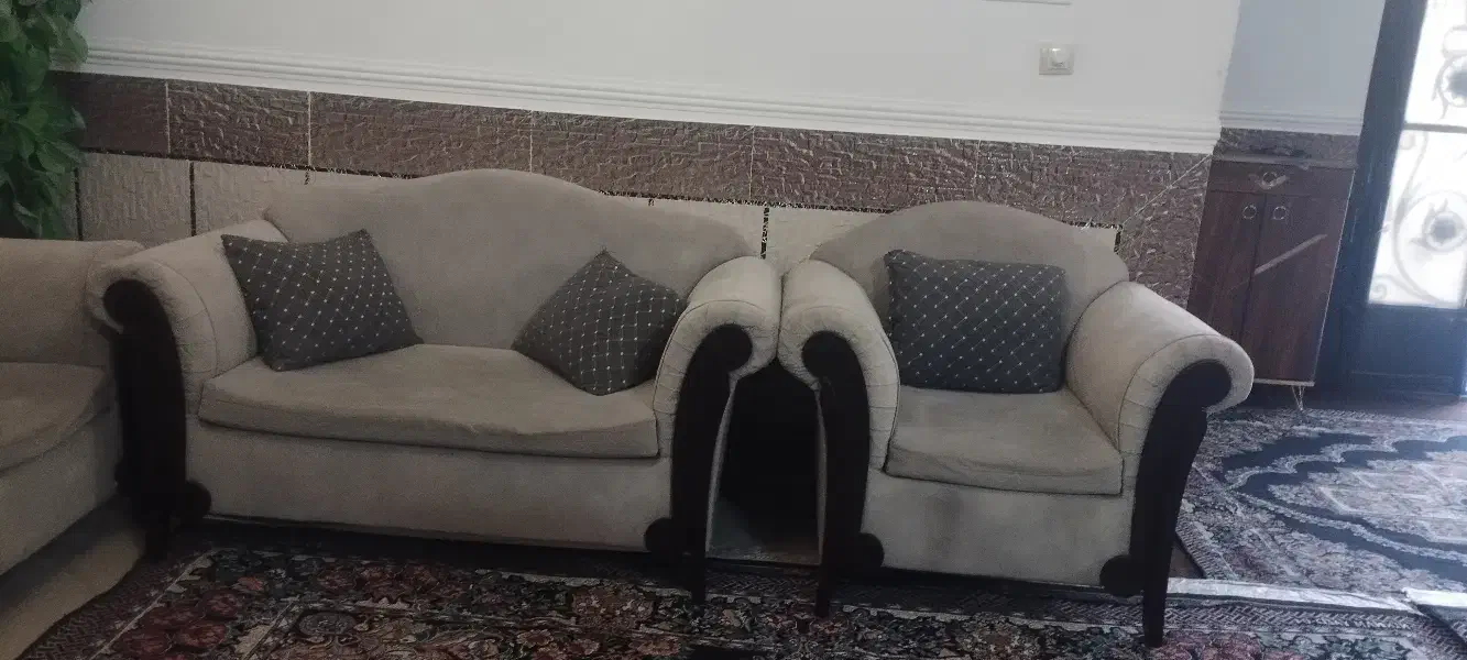 مبل هفت نفره|مبلمان خانگی و میز عسلی|زاهدان, |دیوار