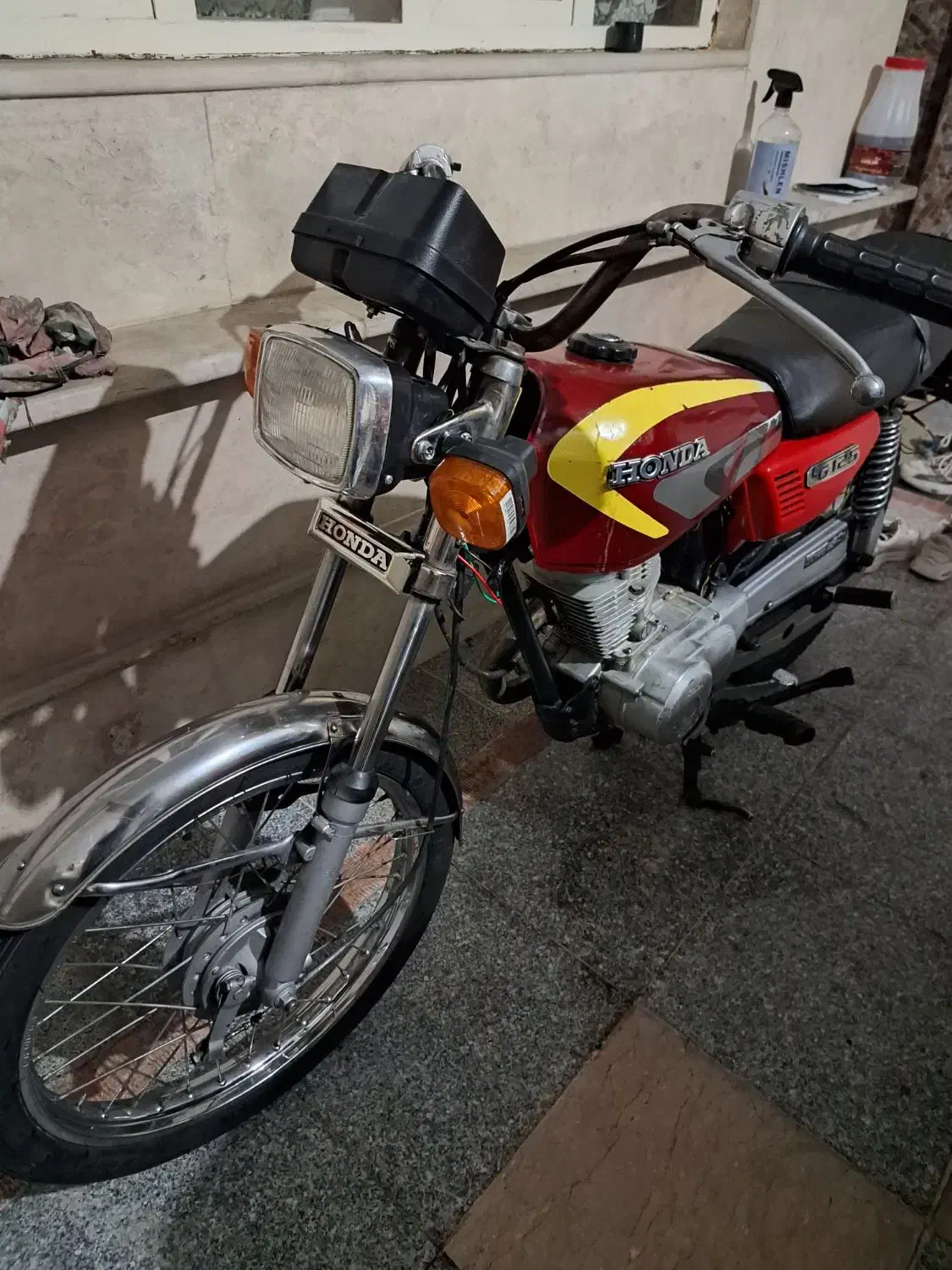 موتور هوندا ۱۲۵ سالم تمیز|موتورسیکلت|قدس, شهر‌قدس|دیوار