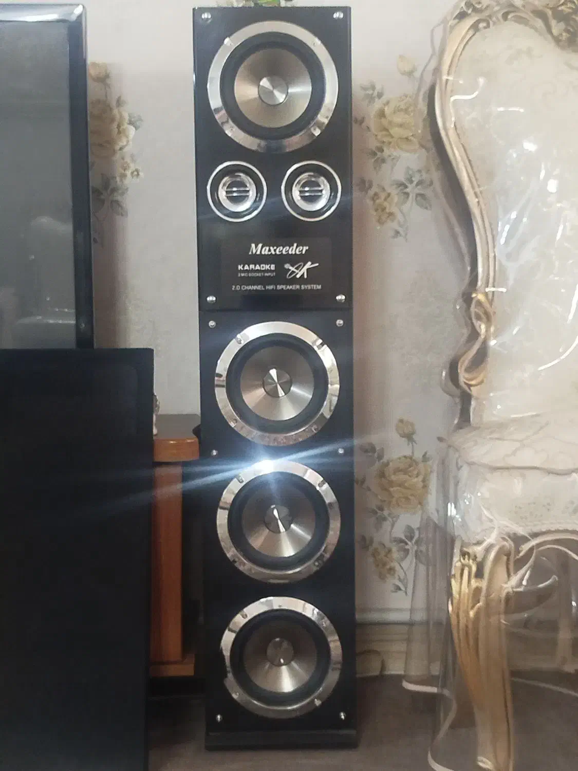 یک جفت باند مکسیدرmaxeeder|سیستم صوتی خانگی|قلعه نو, |دیوار