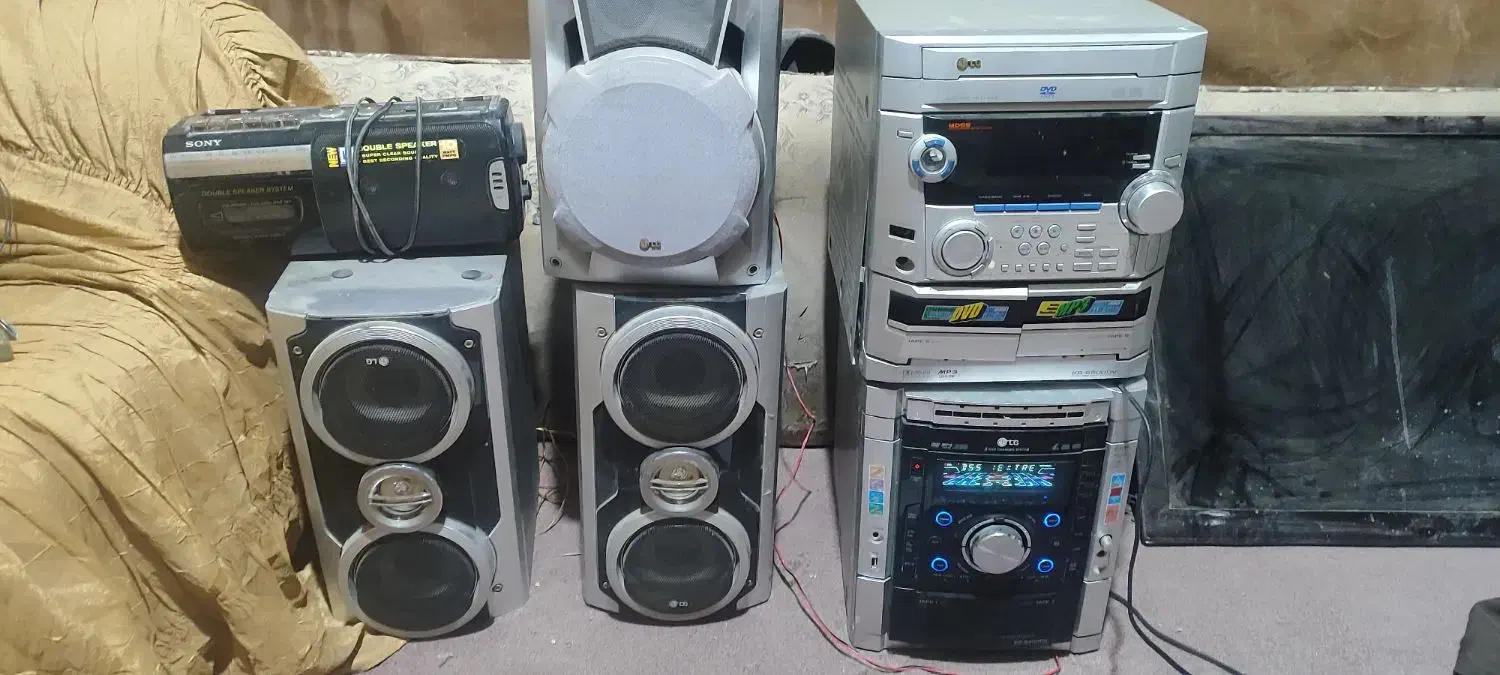 ضبط سونی|سیستم صوتی خانگی|بهبهان, |دیوار