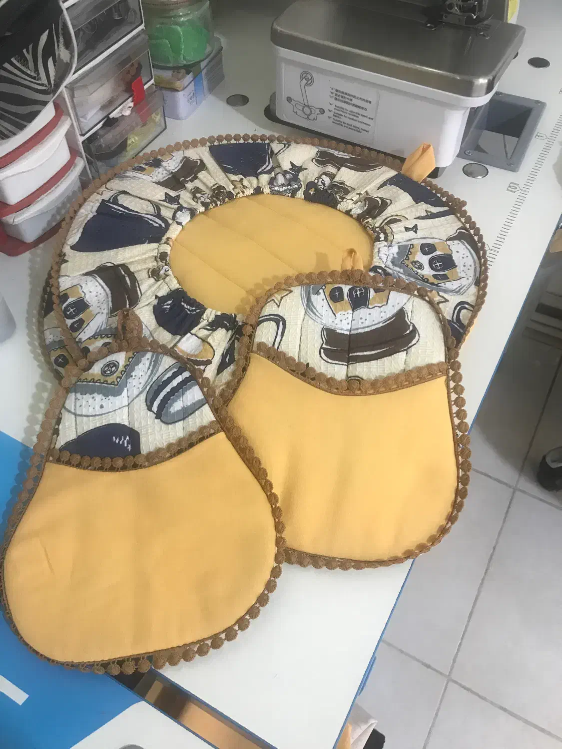 دوخت سرویس اشپزخانه|سفره، حوله، دستمال آشپزخانه|اندیشه, اندیشه فاز ۱|دیوار