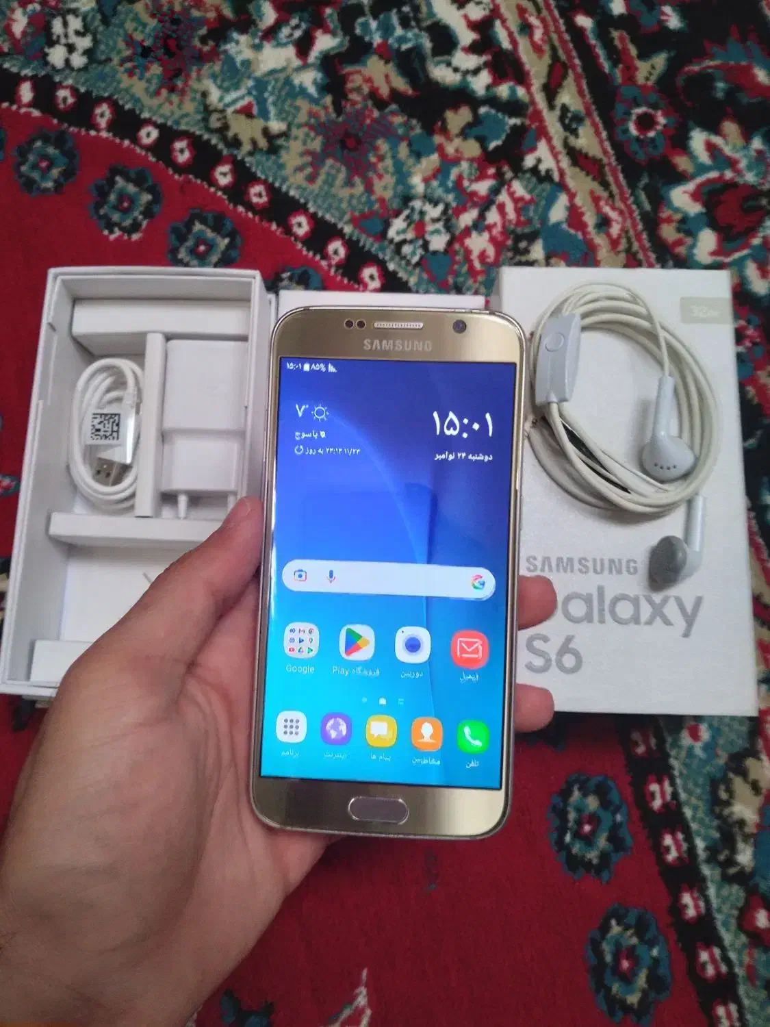 سامسونگ s6 پلم در حد صفر|موبایل|یاسوج, |دیوار