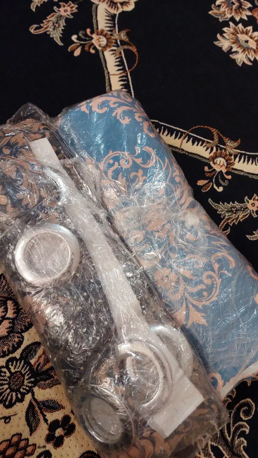 ۲ جفت پرده هازان مدل شب و روز کاملا نو|پرده، رانر، رومیزی|قدس, شهرقدس|دیوار