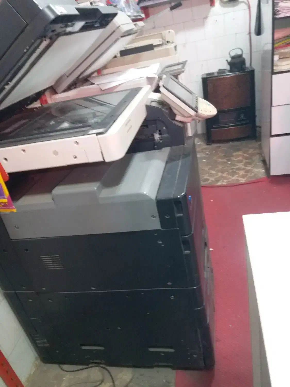 دستگاه فتوکپی رنگی konica minolta|پرینتر، اسکنر، کپی، فکس|مراغه, |دیوار