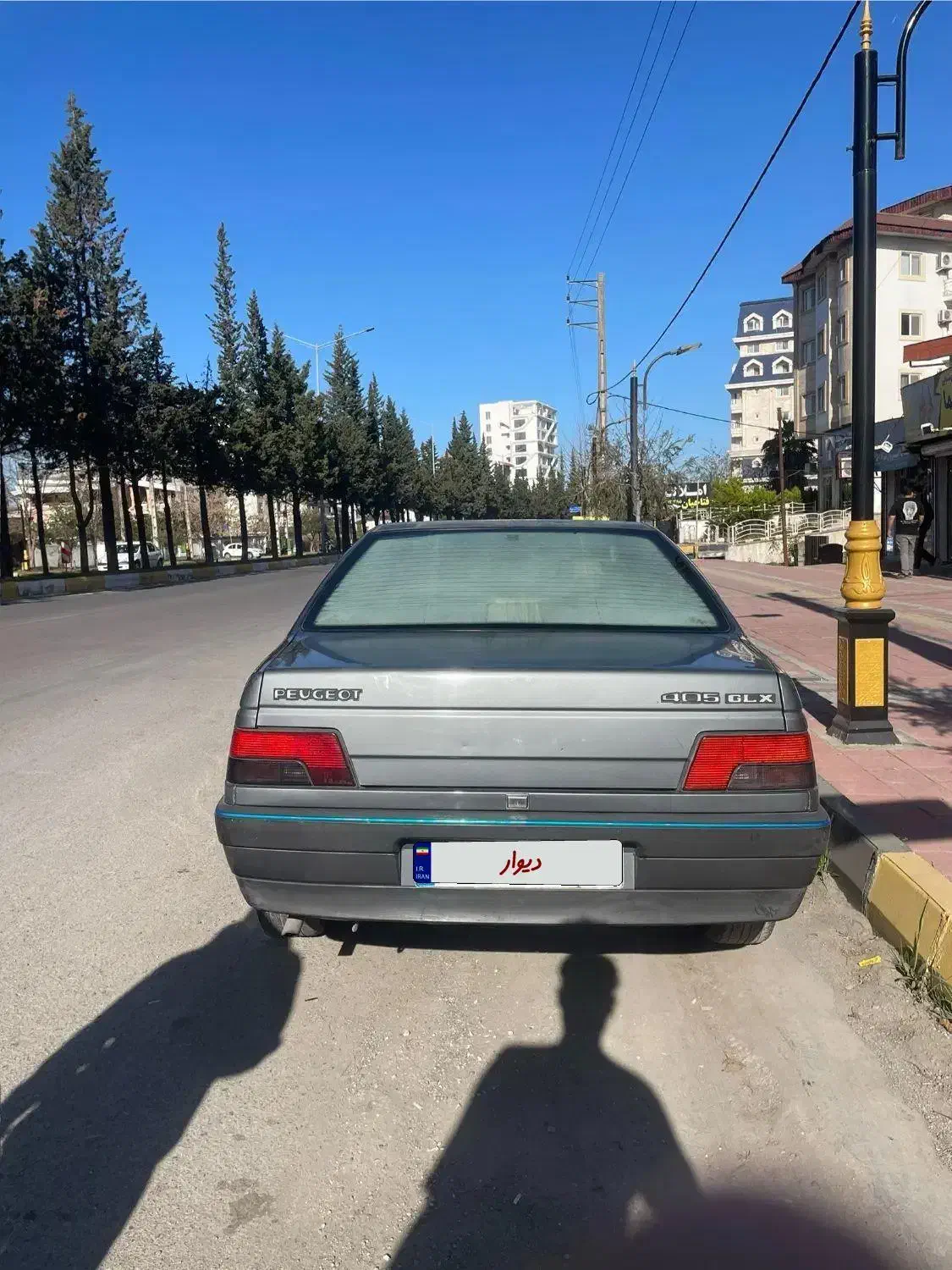 پژو ۴۰۵ دو لکه رنگ مدل ۹۱|خودرو سواری و وانت|چالوس, |دیوار