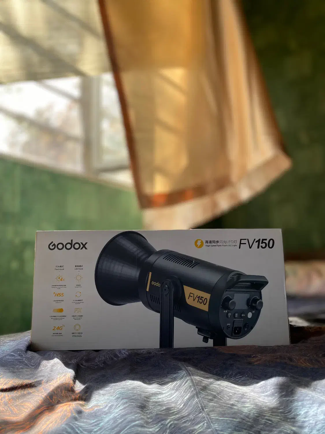 ویدئو لایت گودکس FV150 به همراه سافت باکس گودکس و.|دوربین عکاسی و فیلم‌برداری|کرج, کوی ایثار|دیوار