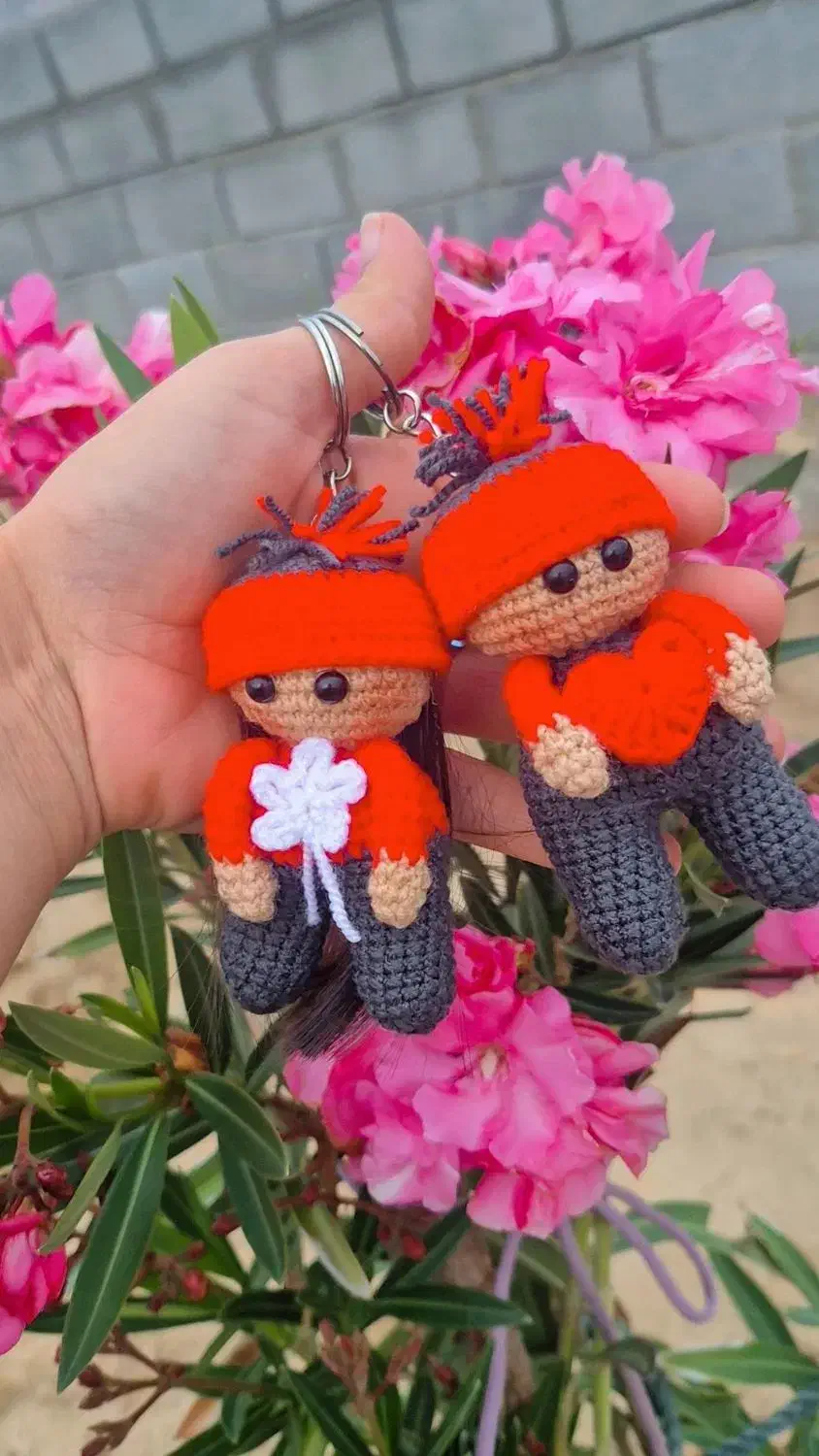 سر کلیدی بافتنی|صنایع دستی و سایر لوازم تزئینی|وراوی, |دیوار