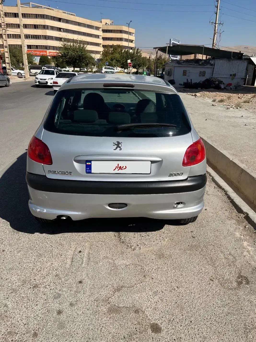 ۲۰۶ تیپ ۳|خودرو سواری و وانت|شیراز, کوی وحدت|دیوار