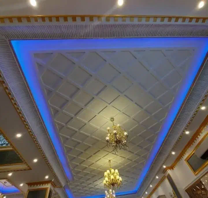 گچکاری نور مخفی گچخاک لکه گیری|خدمات پیشه و مهارت|همدان, |دیوار